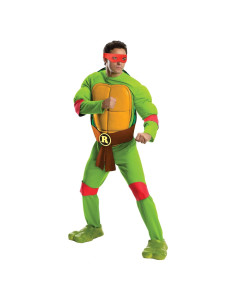 Disfraz de Tortuga Ninja Raphael Rubie's Deluxe Adulto XL