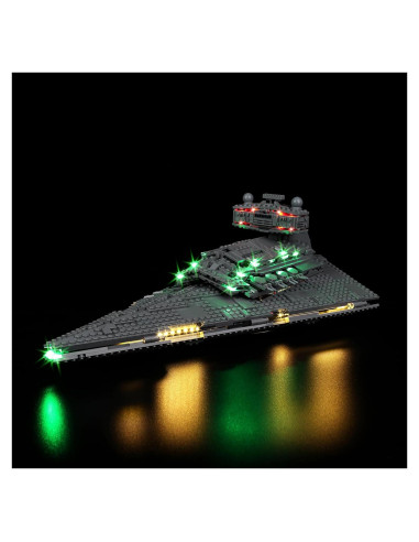 Kit de Luz LED Kyglaring para Lego 75394 Destructor Estelar