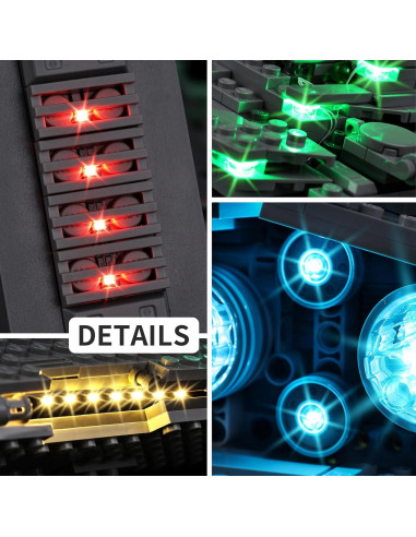 Kit de Luz LED Kyglaring para Lego 75394 Destructor Estelar