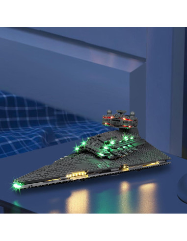 Kit de Luz LED Kyglaring para Lego 75394 Destructor Estelar