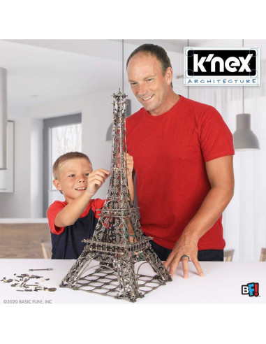K'NEX Torre Eiffel - Set de Construcción 1462 Piezas 73,66 cm