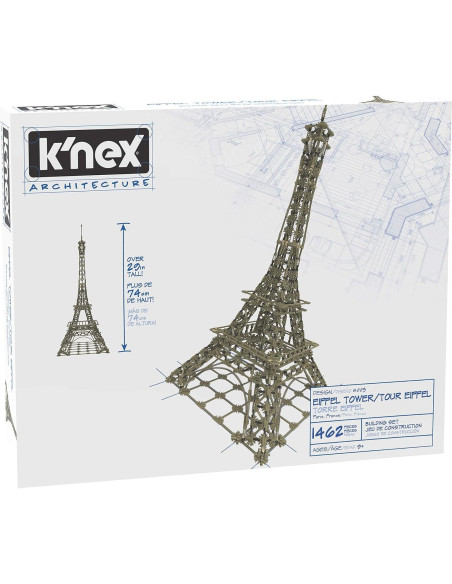 K'NEX Torre Eiffel - Set de Construcción 1462 Piezas 73,66 cm