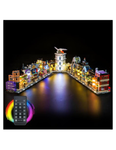 Iluminación LED BrickBling para Tiendas Mágicas LEGO 76444