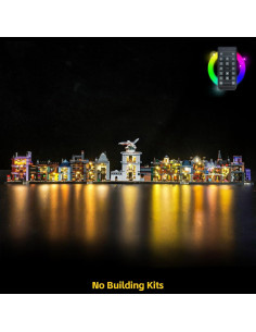 Iluminación LED BrickBling para Tiendas Mágicas LEGO 76444 2