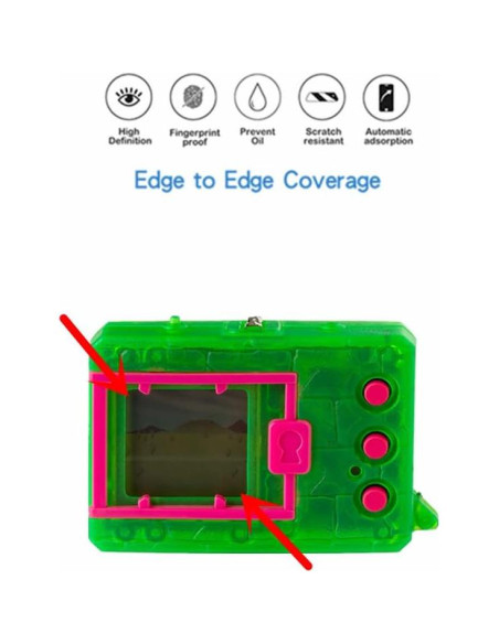 Protector de Pantalla HD para Digimon Bandai Digivice 3PCS