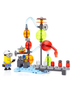 Mega Bloks Laboratorio de Gelatina Minion Mattel 18.7x15.2cm