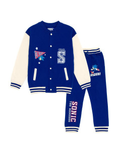 Conjunto Chaqueta y Pantalones Jogger SEGA Sonic Niños 4-16