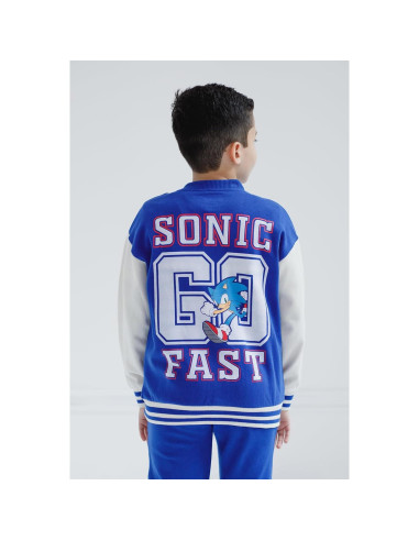 Conjunto Chaqueta y Pantalones Jogger SEGA Sonic Niños 4-16