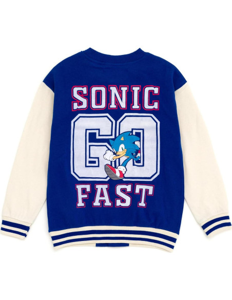 Conjunto Chaqueta y Pantalones Jogger SEGA Sonic Niños 4-16