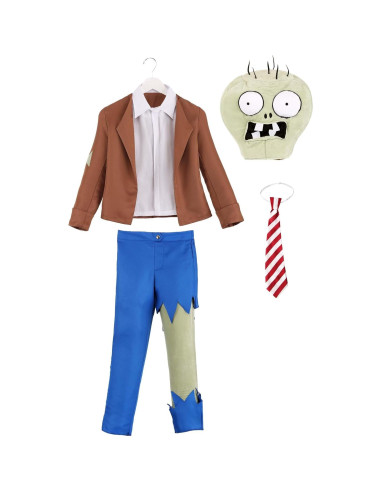 Disfraz de Zombie Plants vs Zombies para Niños - X-Large