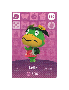Tarjeta Amiibo Leila 110/200 Nintendo Animal Crossing
