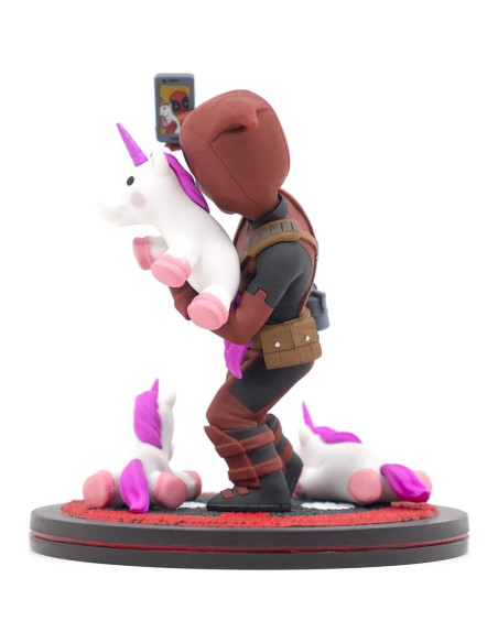 Figura Q-Fig Max Toons Deadpool Unicornio 10.16 cm