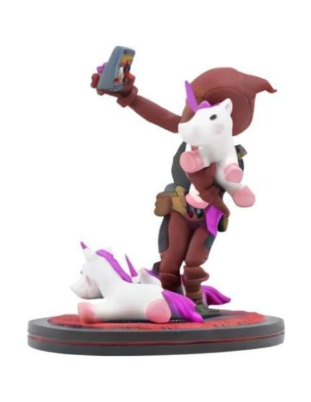 Figura Q-Fig Max Toons Deadpool Unicornio 10.16 cm