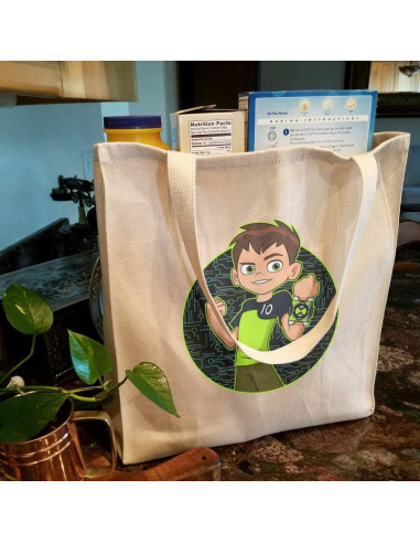 Bolsa de Compras Reutilizable Ben 10 Graphics and More 38x36.8cm