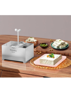 Prensa de Tofu Nijsaku de Acero Inoxidable 16x12 cm 2