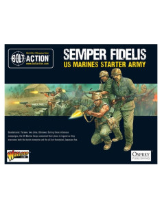 Ejército Inicial Cuerpo de Marines EE. UU. Warlord Games Bolt Action