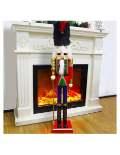 Cascanueces Grande Joliyoou 91.44 cm Soldado de Madera