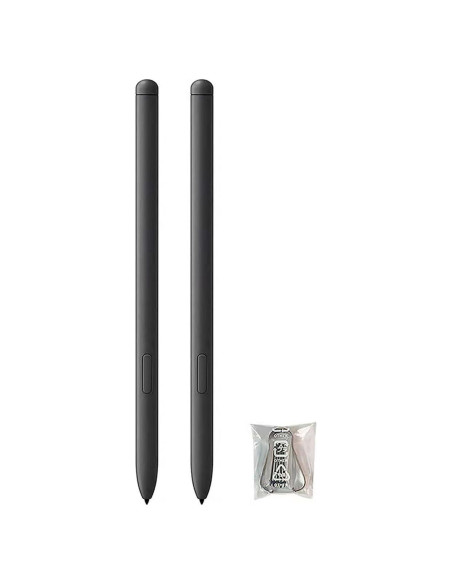 2 Stylus S Pen Reemplazo para Samsung Galaxy Tab S6 Lite Gris