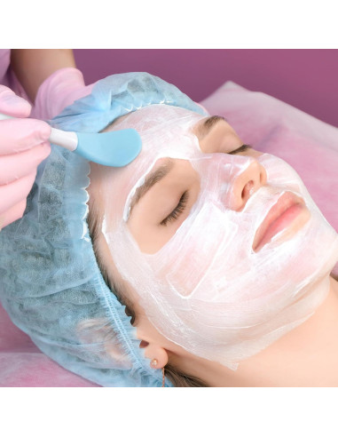 Exfoliador Facial de Silicona YALOJE Azul 14.8cm 1 pieza