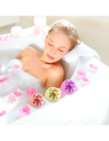 Kit de Molde para Bombas de Baño 20 Piezas Petutu Aluminio