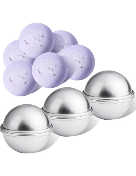 Kit de Molde para Bombas de Baño 20 Piezas Petutu Aluminio