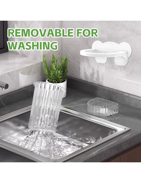 Cuchara de Hielo con Soporte Yitexin - Plástico Blanco Multifuncional