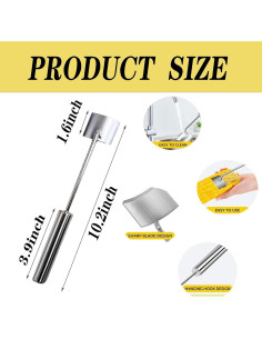 2 Peladores de Maíz Acero Inoxidable NovaHF - Cortadores Eficientes 2