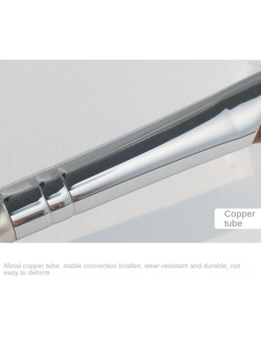 Brocha de Contorno Angulada Zenarao para Nariz y Mejillas