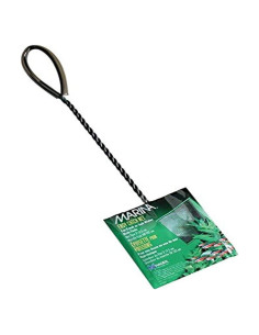 Red de Pesca Nylon Grueso Elite 15 cm con Mango 30 cm Negro