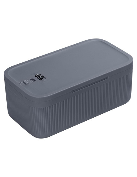 Caja de Almacenamiento con Cerradura BOMKVIN 23.5x12.7x9.1cm