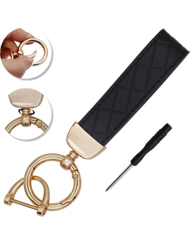 Funda de Llave SUNCARACCL para Jeep y Dodge - TPU Negro