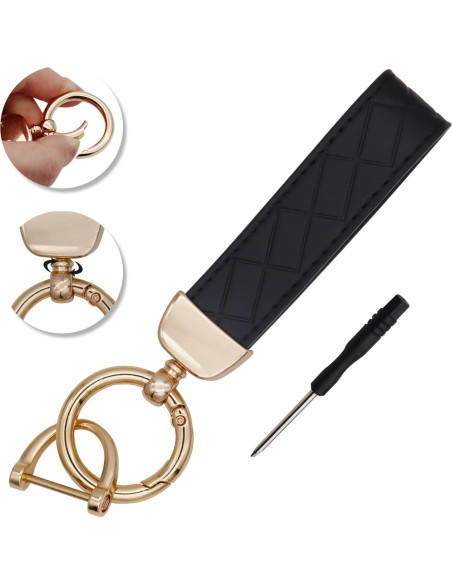 Funda de Llave SUNCARACCL para Jeep y Dodge - TPU Negro