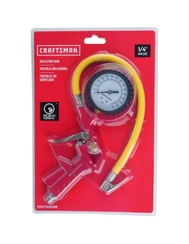 Pistola Infladora CRAFTSMAN CMXZTSG1031NB, 0-150 PSI, 3-en-1