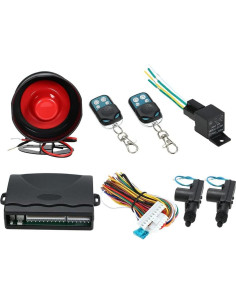 Sistema de Alarma de Coche Shkalacar con Cierre Central Remoto 2