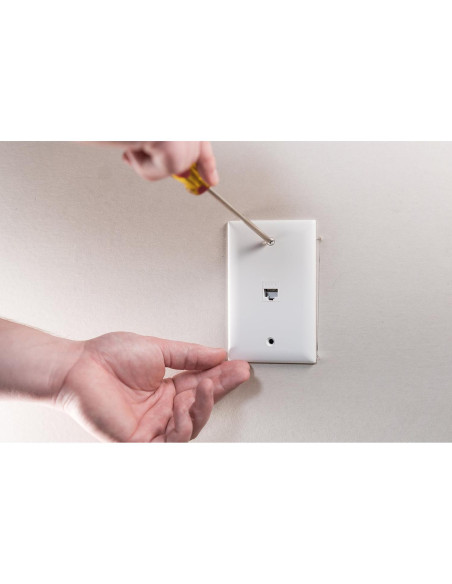 Acoplador Keystone Cat 6 On-Q WP3452WHV1 Blanco Alta Velocidad