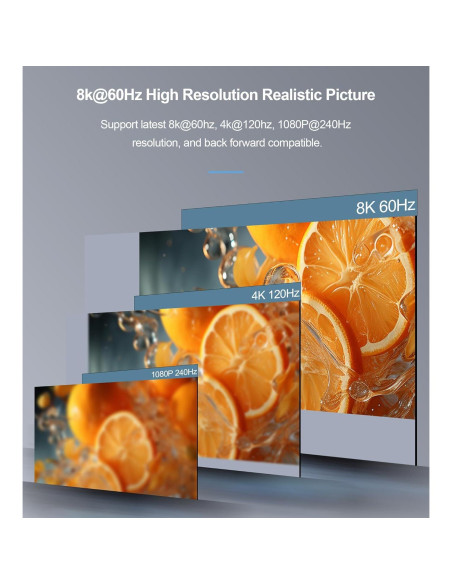 Conmutador HDMI 2.1 3x1 avedio links 8K 60Hz Aluminio