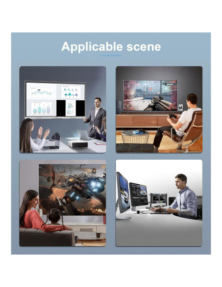 Conmutador HDMI 2.1 3x1 avedio links 8K 60Hz Aluminio