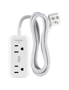 Regleta de Energía KMC con 2 Salidas y 3 Puertos USB, 245J