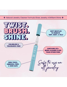 Bolígrafo Limpiador de Joyas Carats Cristal Claro 2ML 2