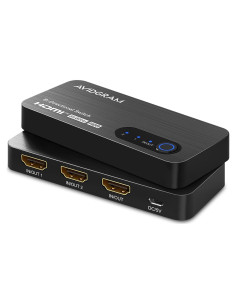 Conmutador HDMI 8K 60Hz AVIDGRAM 2x1/1x2 Soporta 4K 120Hz