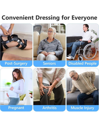 Cuerno de Zapato Ajustable Rewkcy 90 cm Mango Largo Azul