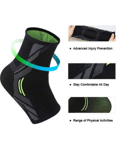 Soporte para Tobillo Transpirable Shiwei Sport Talla L