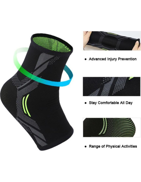 Soporte para Tobillo Transpirable Shiwei Sport Talla L