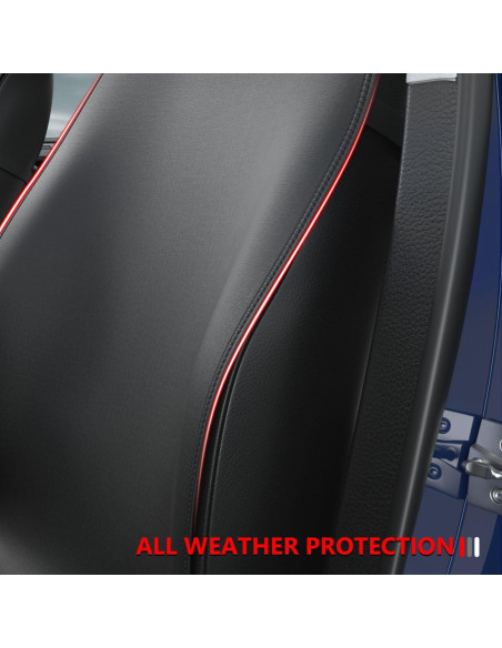 Funda de Asiento de Coche PTYYDS Neopreno Negro 2011-2024 Toyota 4Runner