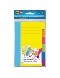 Notas Adhesivas Divisorias Redi-Tag 10245, 60 Hojas, Colores Asortidos