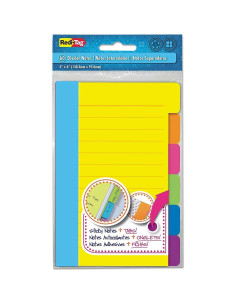 Notas Adhesivas Divisorias Redi-Tag 10245, 60 Hojas, Colores Asortidos 2