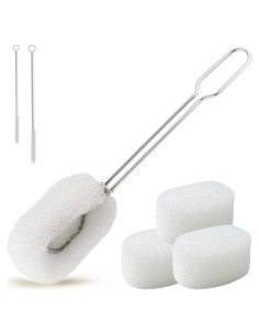 ALINK 6-Pack Cepillos de Limpieza para Botellas y Popotes