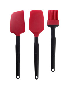 Juego de Horneado Mini Farberware 3 Piezas Silicona Negra 2