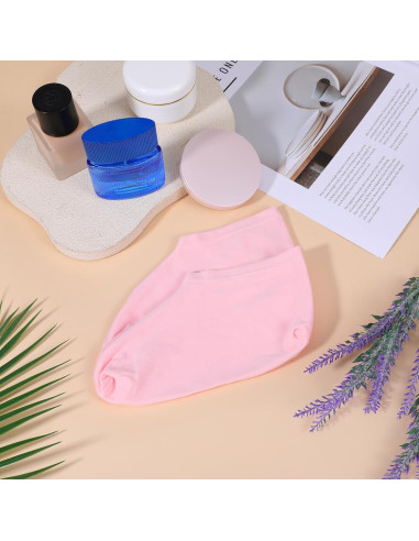 3 Pares de Calcetines Hidratantes Rosa Xelsluthe para Pies Secos