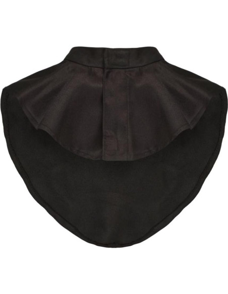 Collar Clerical Unisex Negro con Inserto Blanco - 2 Piezas